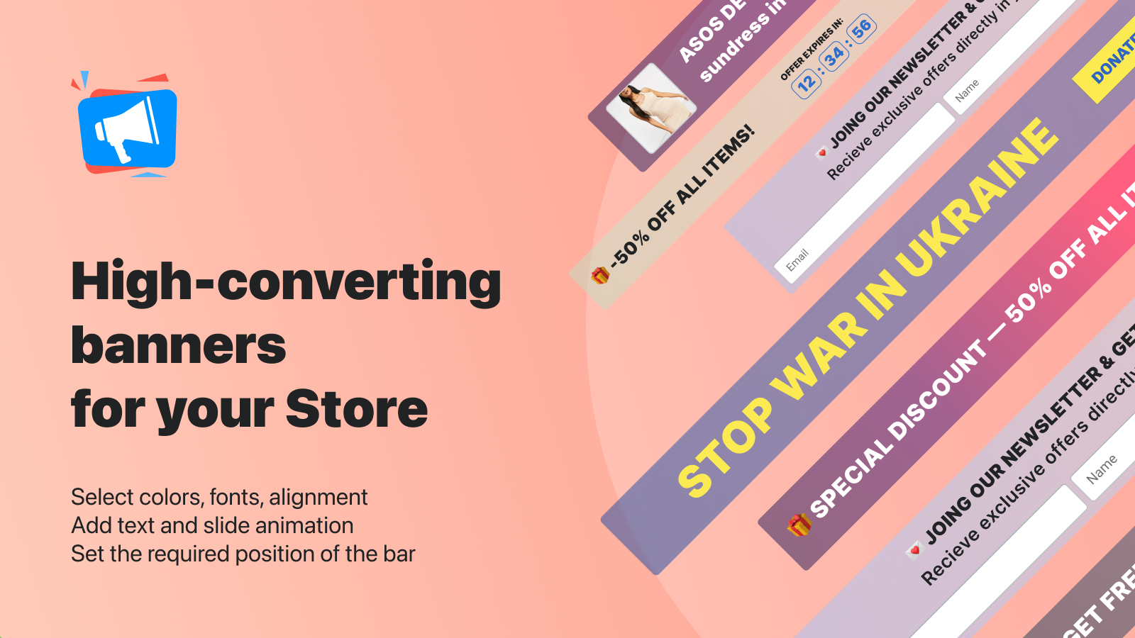 High-converting banners for your store