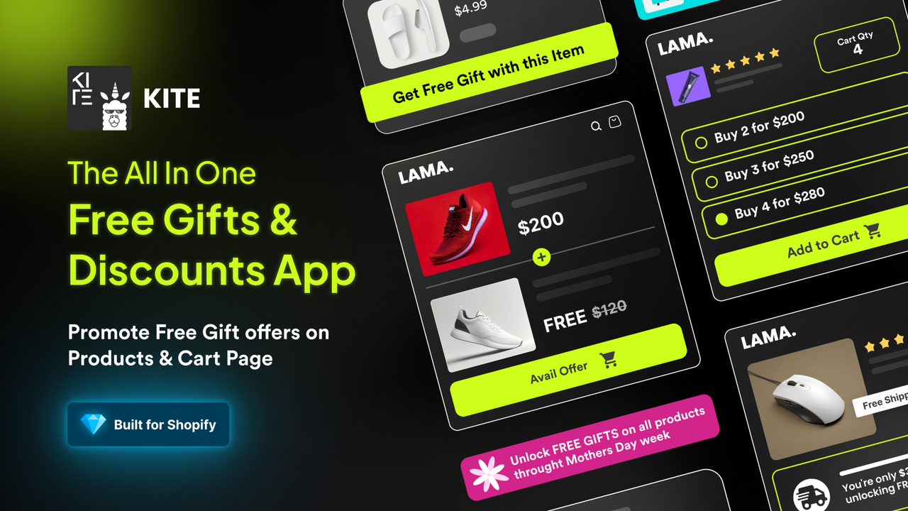 The All in One Free Gifts & Discounts App - Built for Shopify