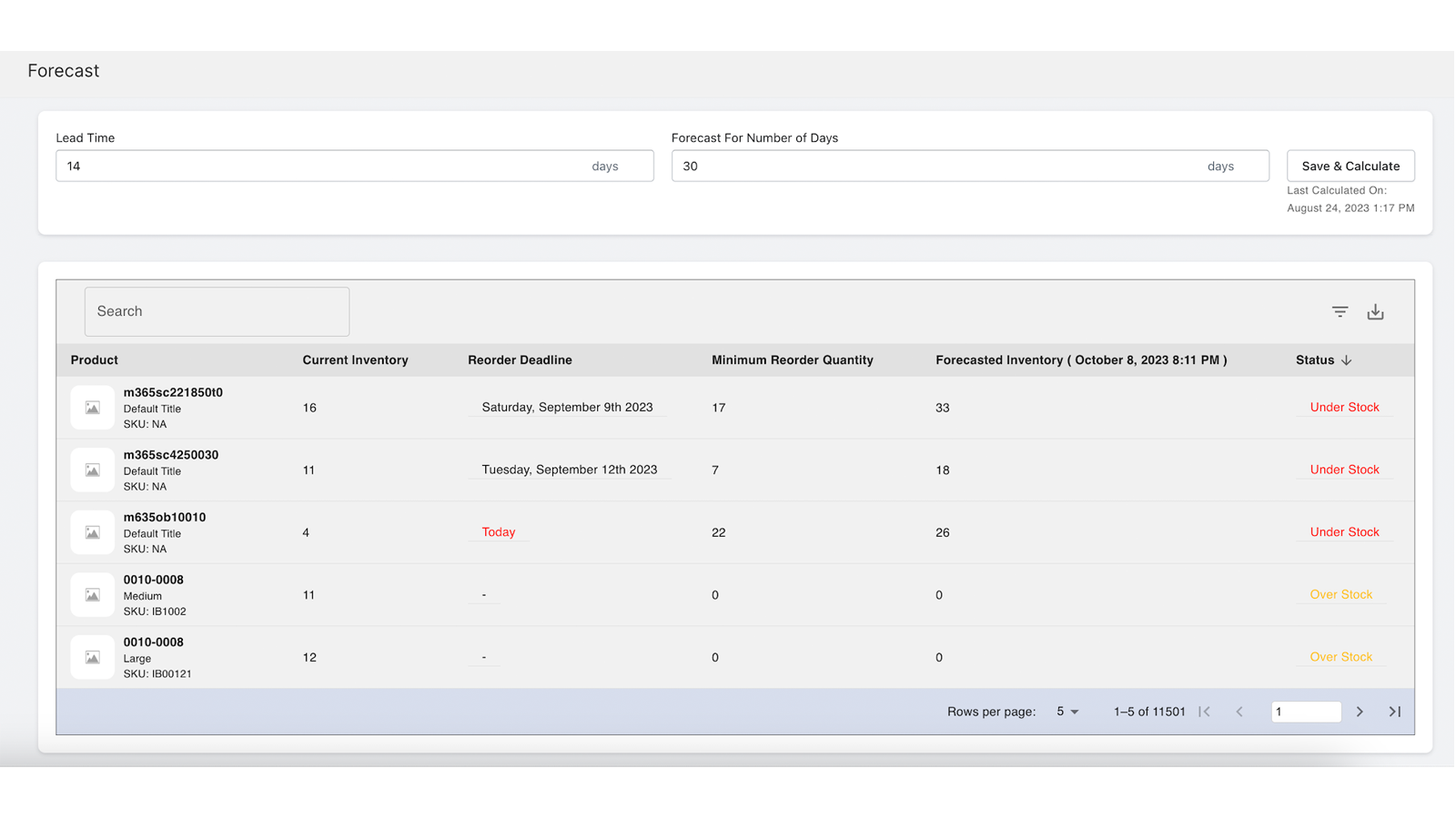 SmartSupply Screenshot