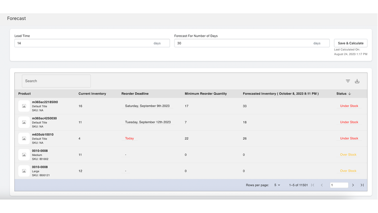 SmartSupply Screenshot