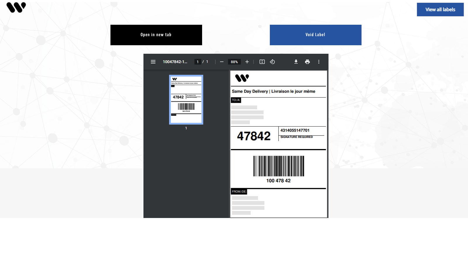 Beheer Weels Labels