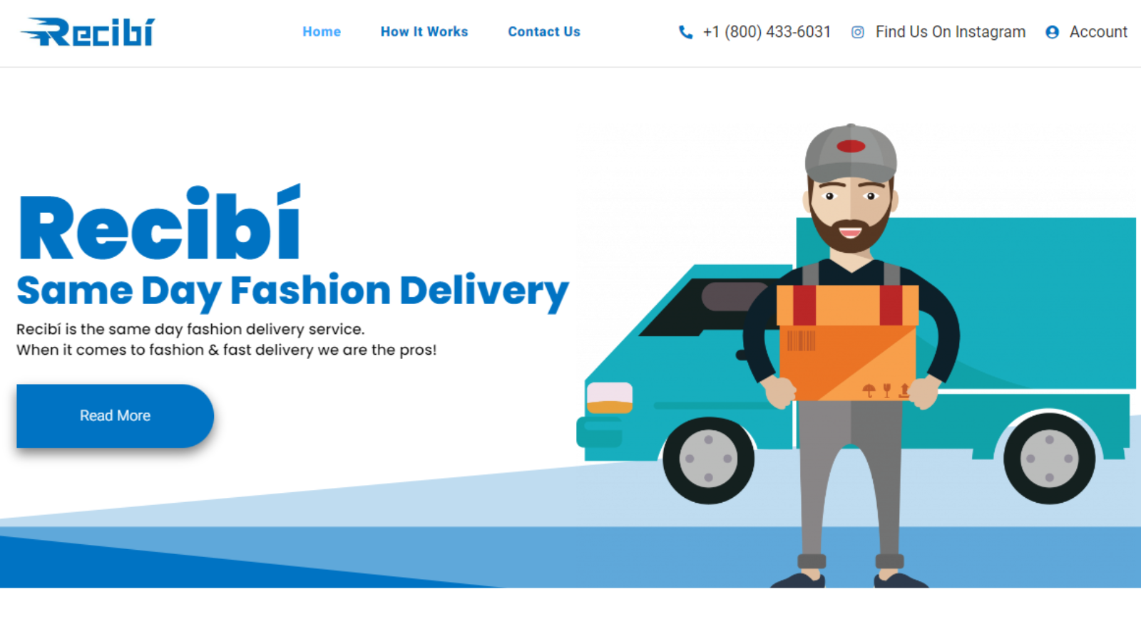 Recibi - same day fashion delivery