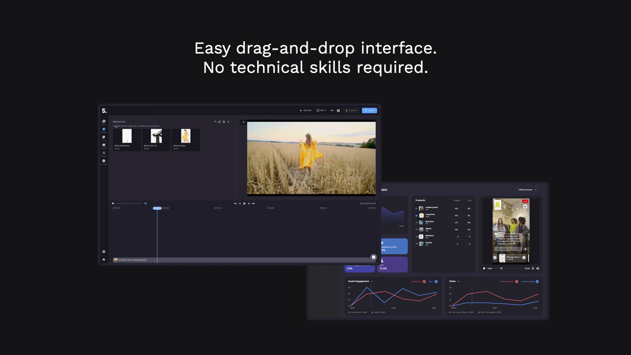 Smartzer's no code platform og video analytics