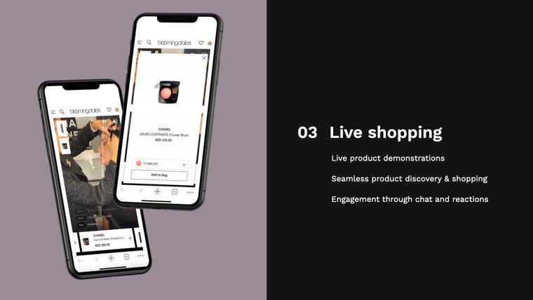 Smartzer Live & Video Shopping Screenshot