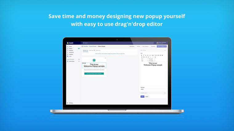 EasyBox ‑ Popup Builder Screenshot