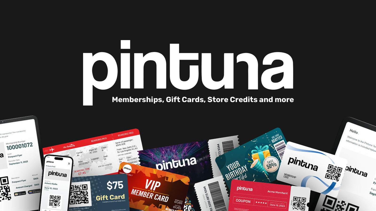 One app for Gift Cards, Store Credits and Loyalty