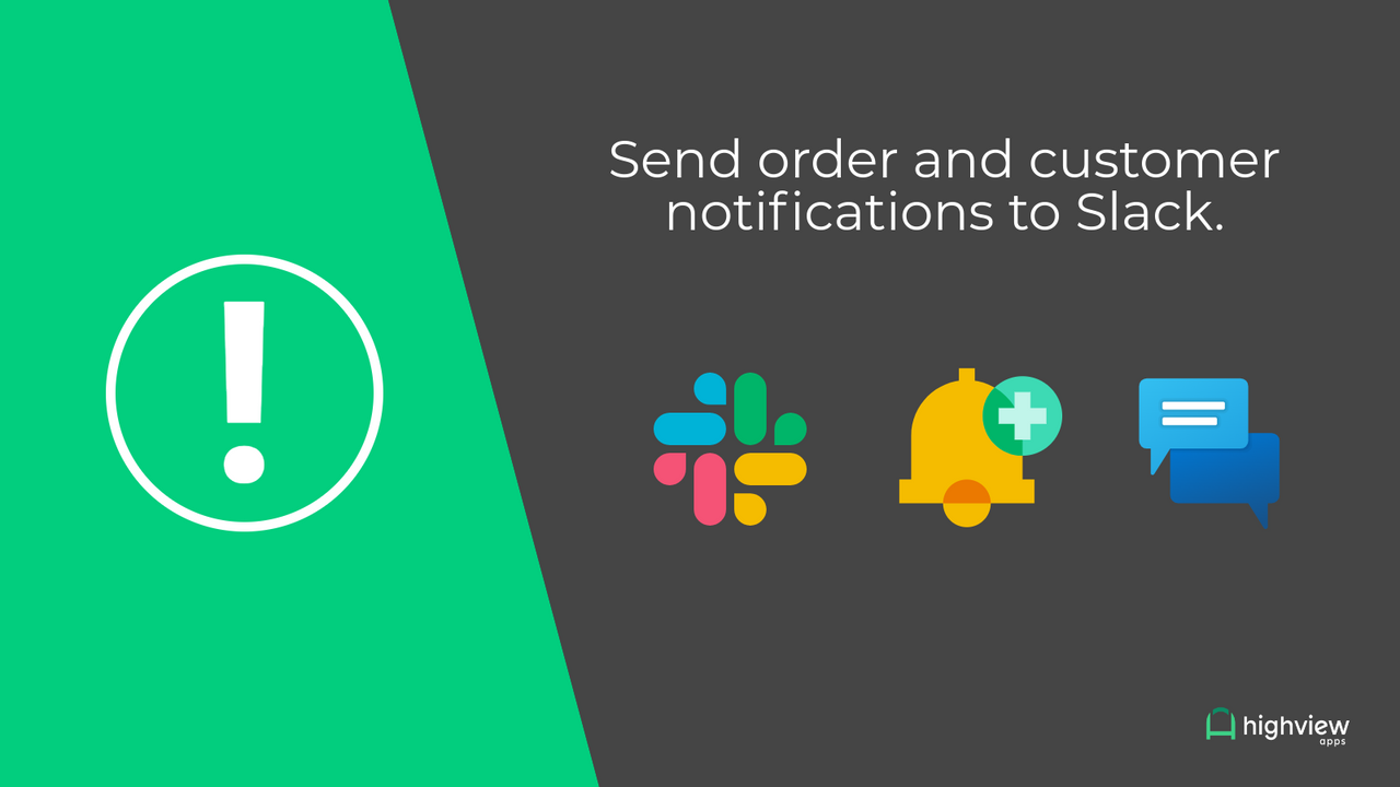 Envoyez des notifications de commande à Slack