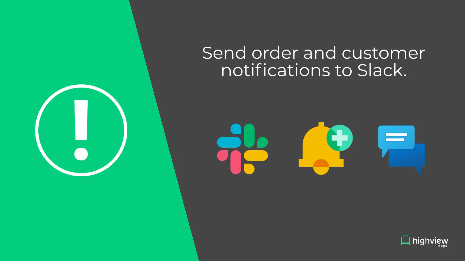 Envía notificaciones de pedidos a Slack