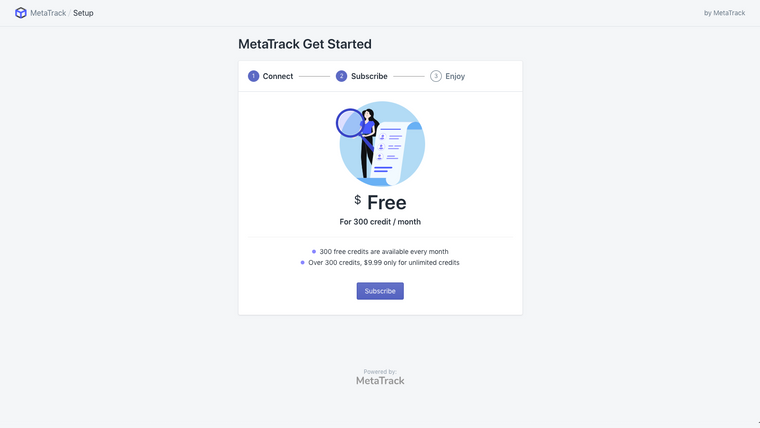 MetaTrack ‑ PayPal Track Sync Screenshot