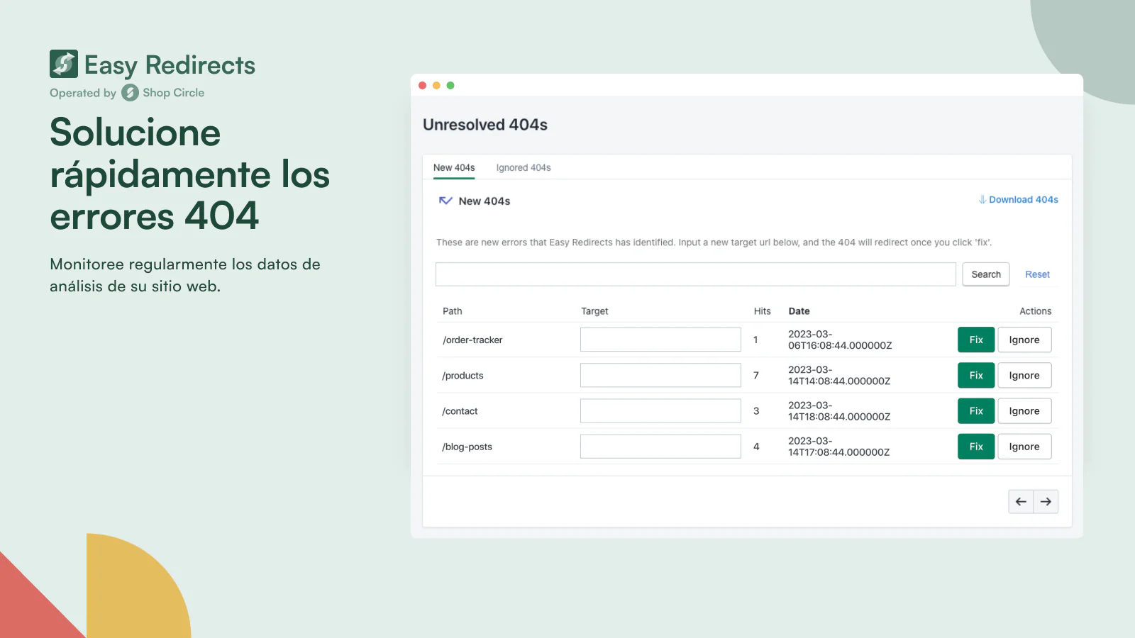 Arregla los errores de página identificándolos y resolviéndolos.