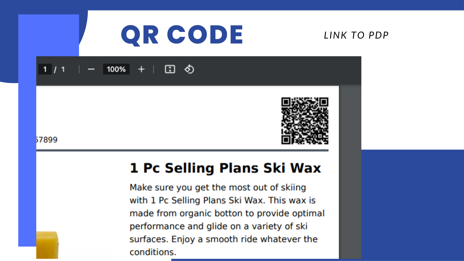 qr code links to your product