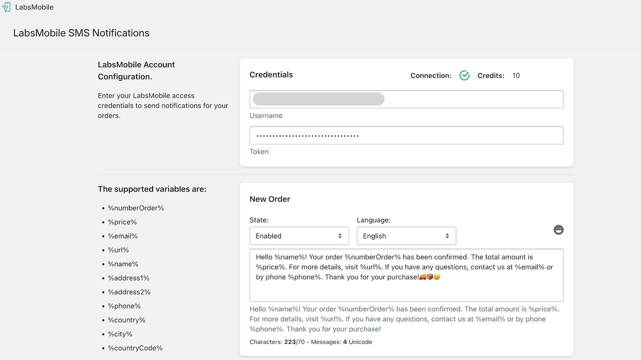 Authentication and personalization of messages.