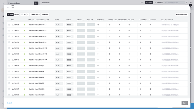 Inventory Management - Transfer stock between Shopify