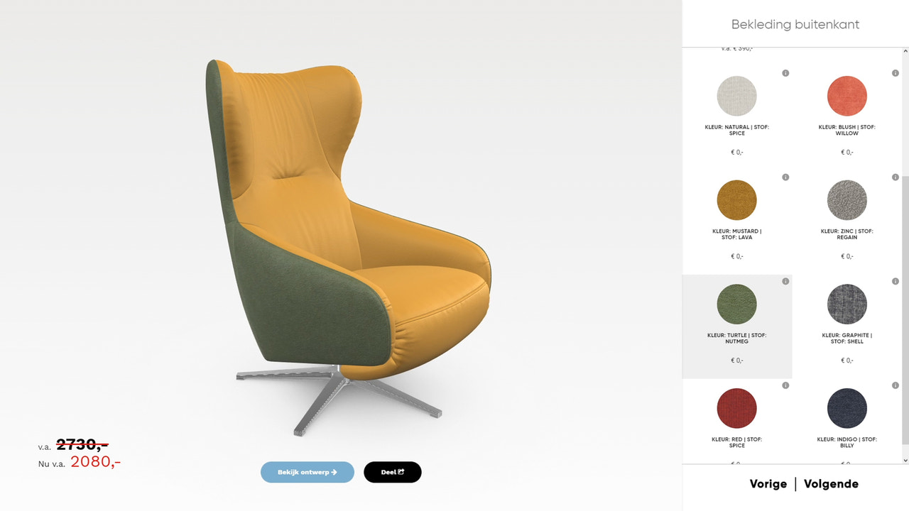 sikkerhed talsmand Displacement 3D and AR Product Configurator - Increase customer experience and sales  with 3D and AR | Shopify App Store