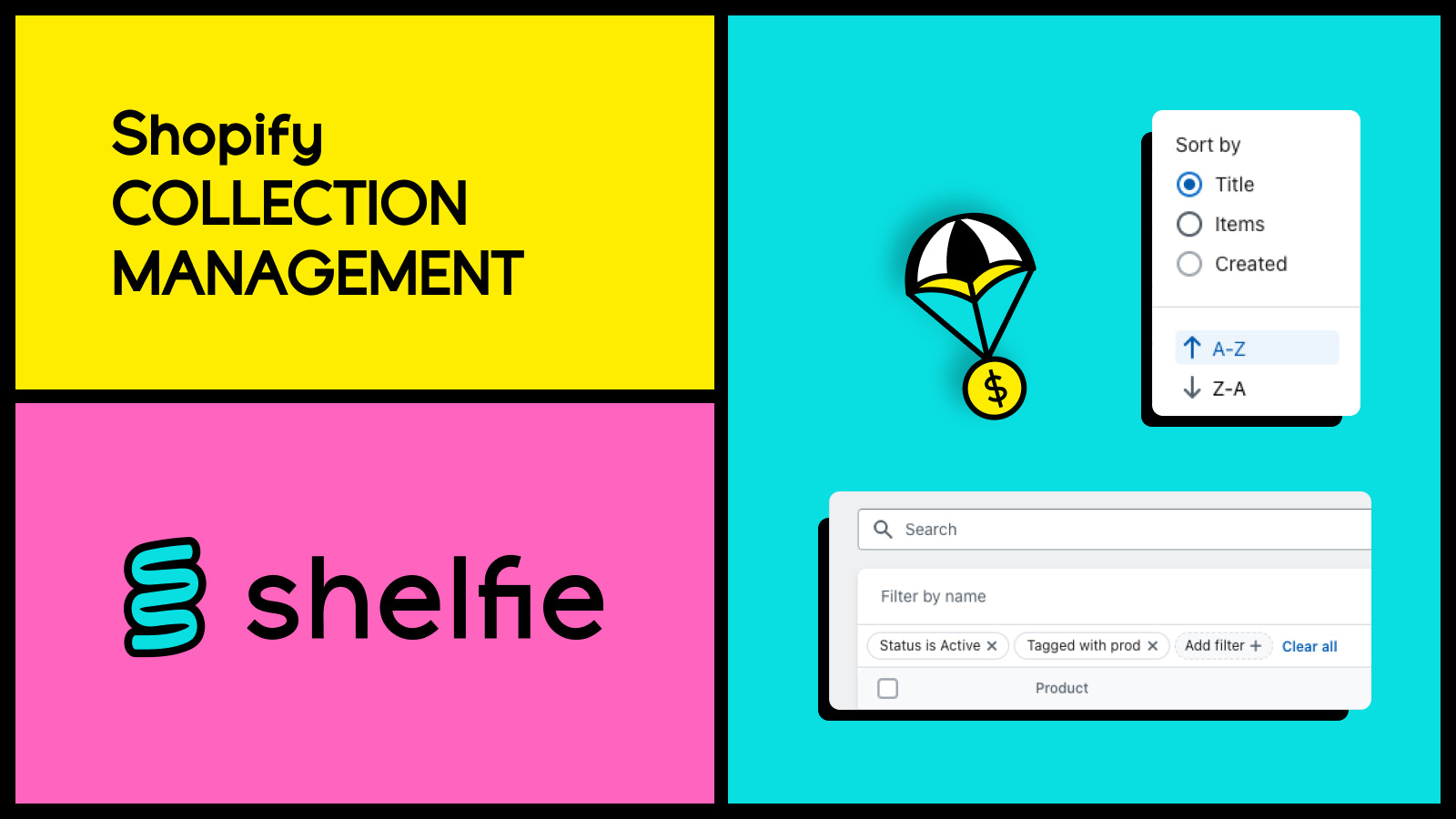 Shelfie — Gestionnaire de ventes pour Shopify