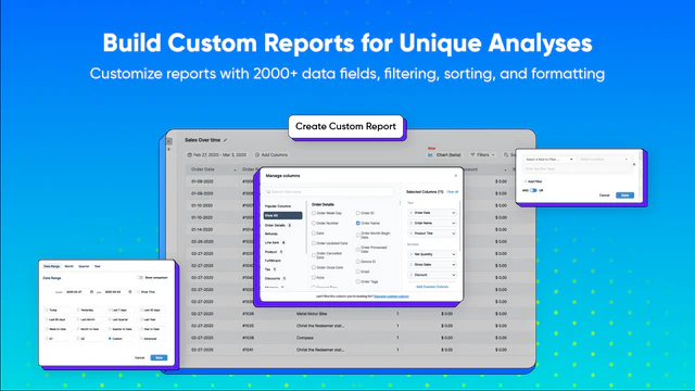 Custom Shopify Reports for Unique Analyses