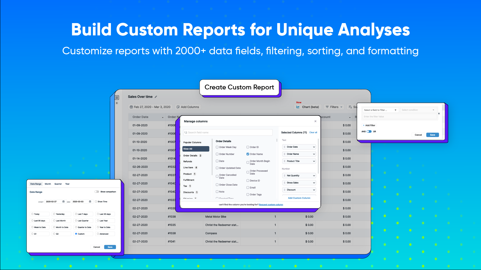 Report Pundit : Custom Reports Screenshot