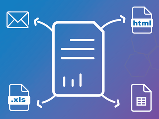 Automate and export reports