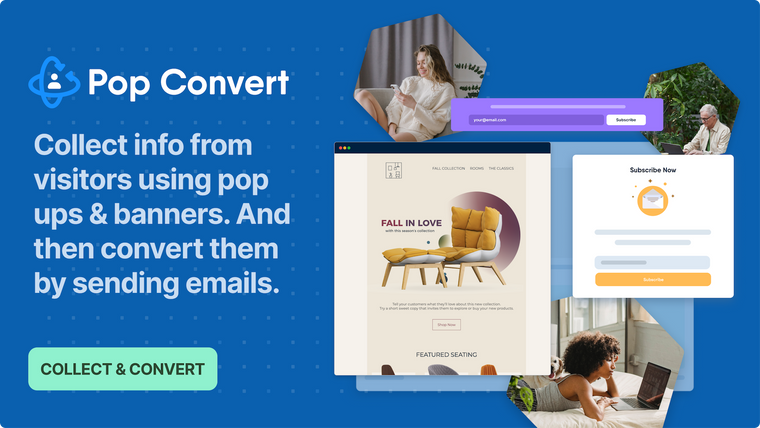 Pop Convert ‑ Pop Ups, Banners Screenshot