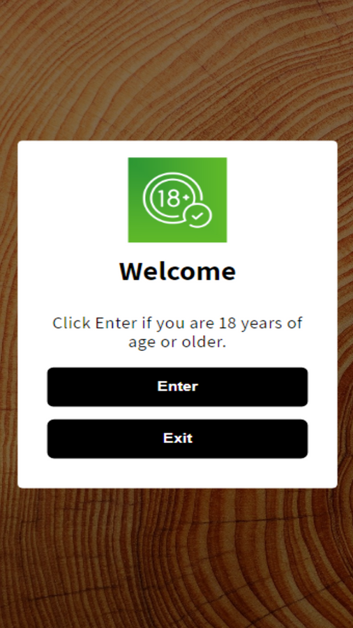 Age verification 18+
