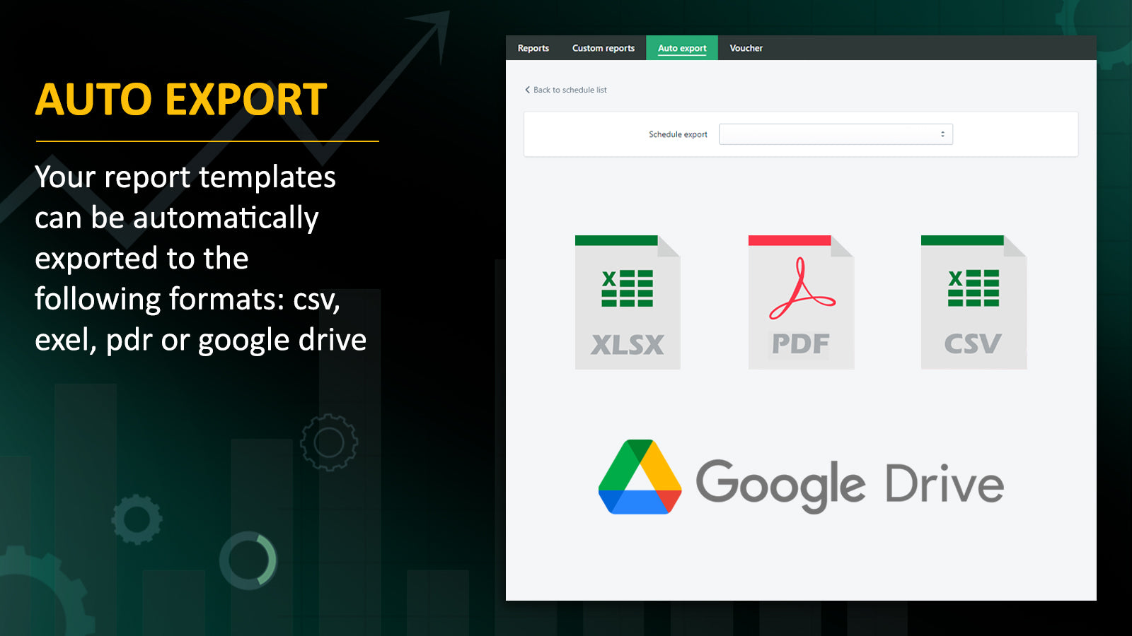 Super Reports ‑ Data Export Screenshot