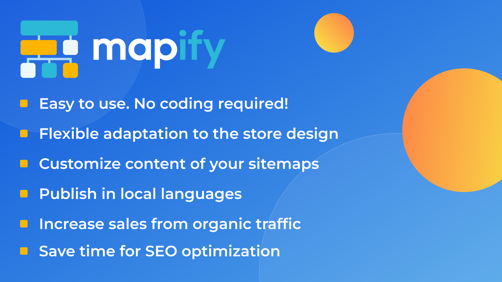 Shopify HTML Sitemap automatically generated and updated