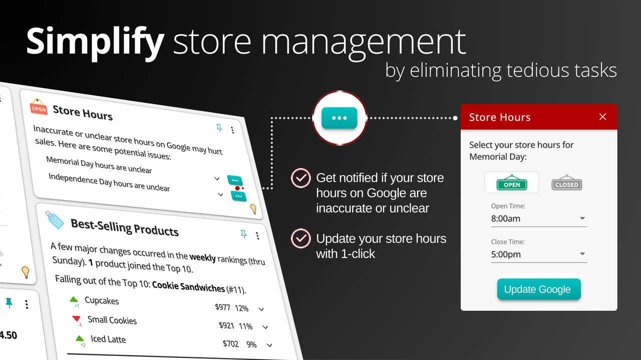 Simplifica la gestión de la tienda eliminando tareas tediosas