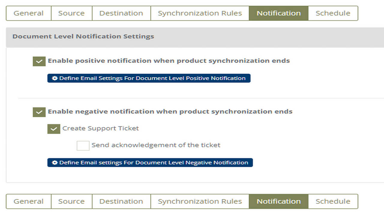 Notificación