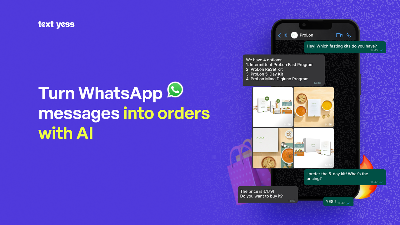 TextYess AI WhatsApp助手