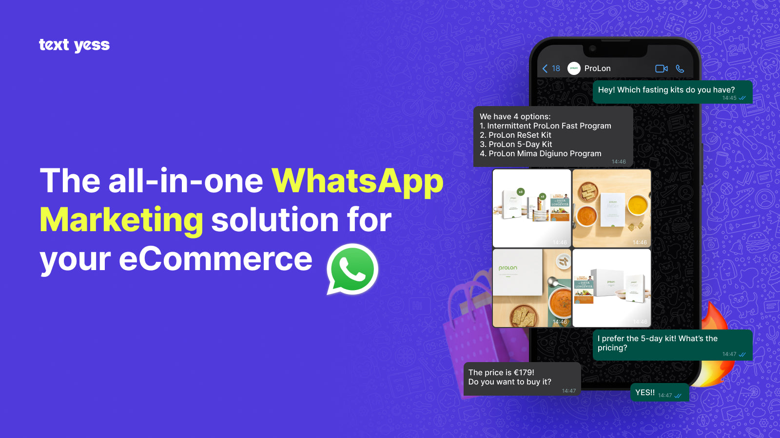 TextYess: WhatsApp Marketing Screenshot