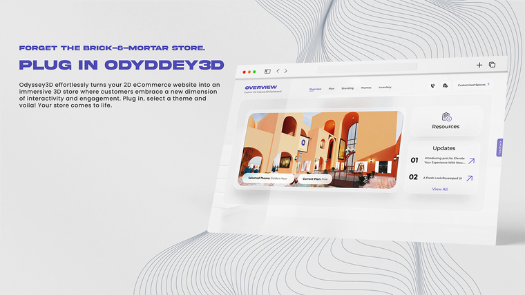Odyssey ‑ 3D Virtual Stores Screenshot