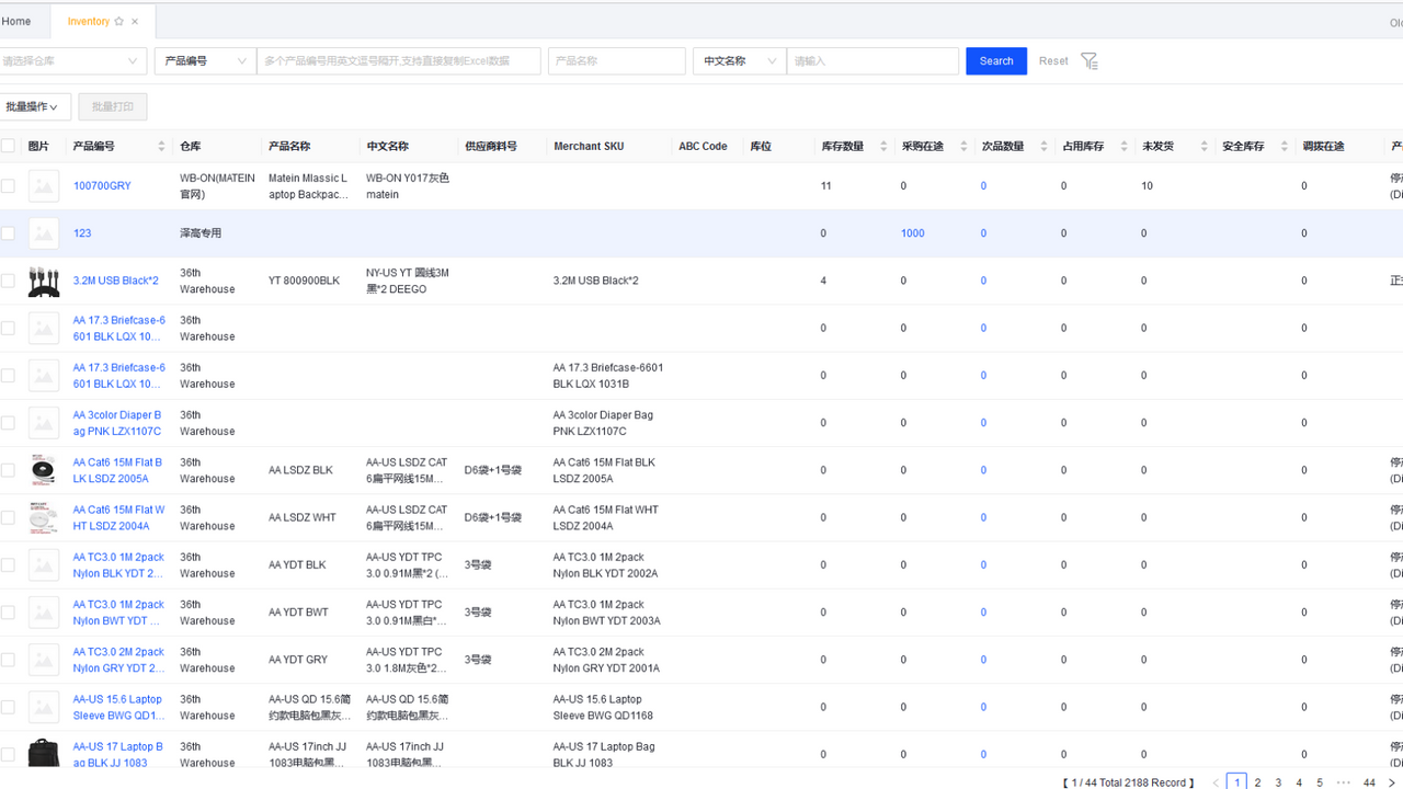 Inventory Management