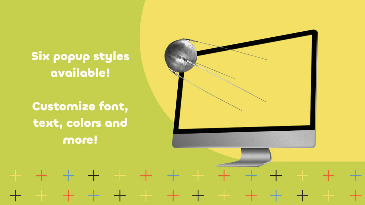 Passen Sie den Stil, die Schriftarten, die Farben und mehr Ihres Popups an