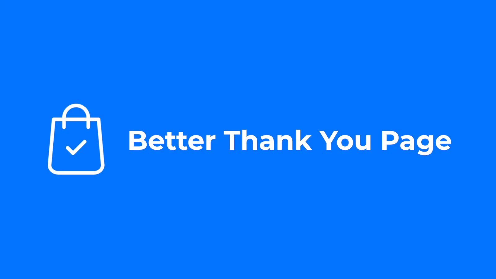 thank you page builder