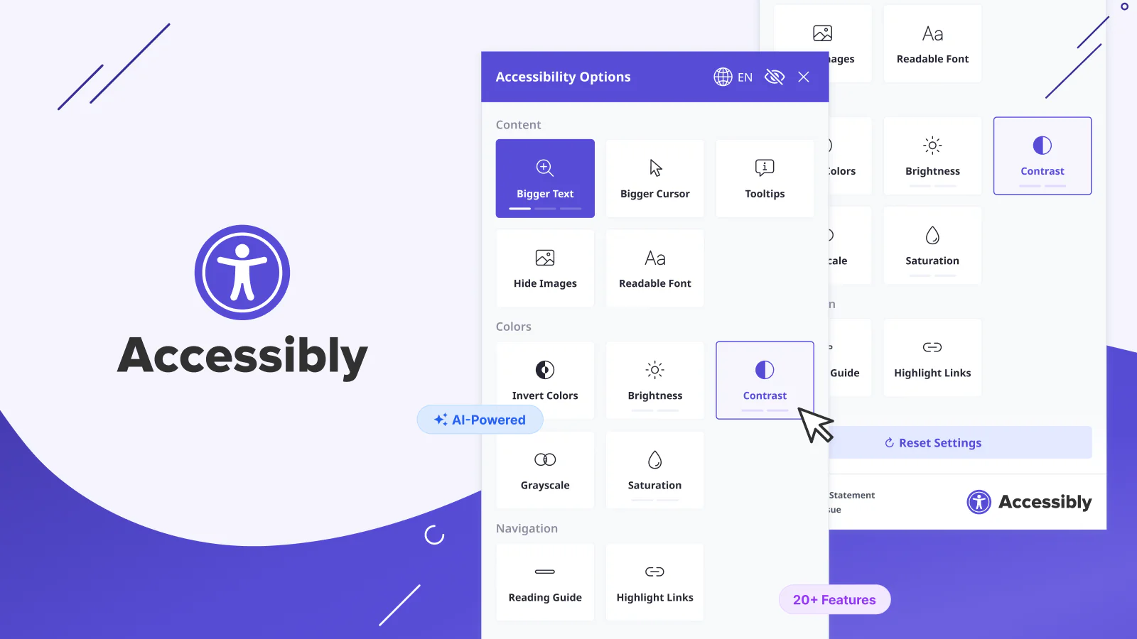 Accessibility widget