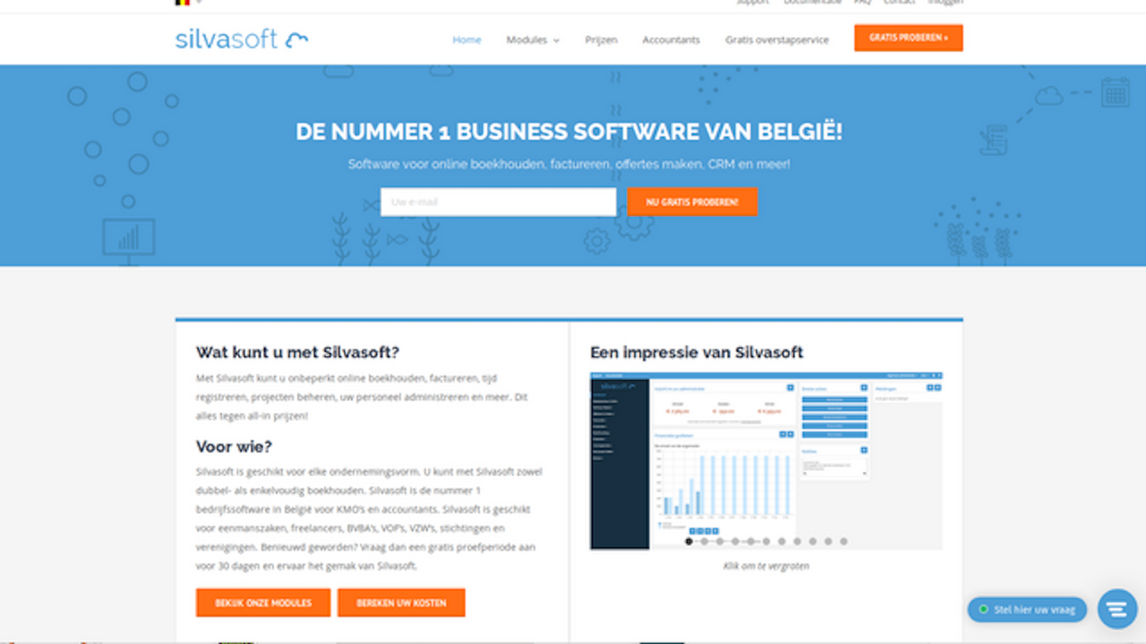 Webpage silvasoft