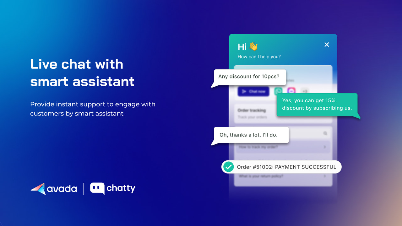 Live chat for exceptional and instant customer support