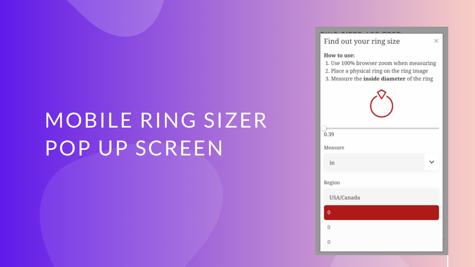 Ring Sizer Pro for Android - Download