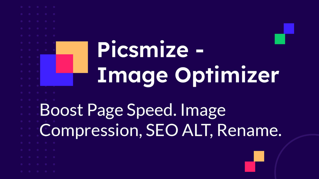 Picsmize ‑ Image Optimizer Screenshot