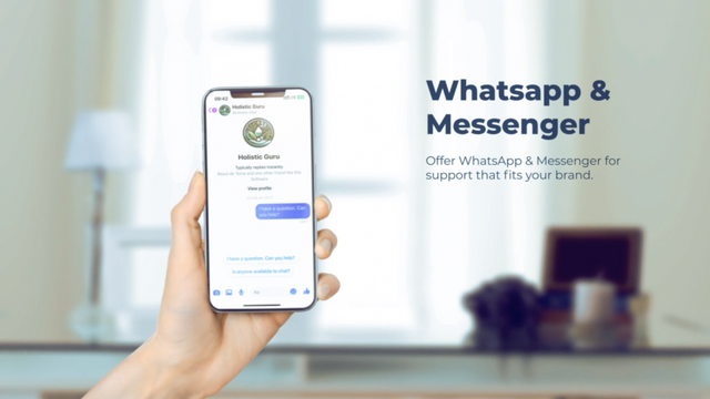 Whatsapp & Messenger - AI-försäljningsassistent för Shopify