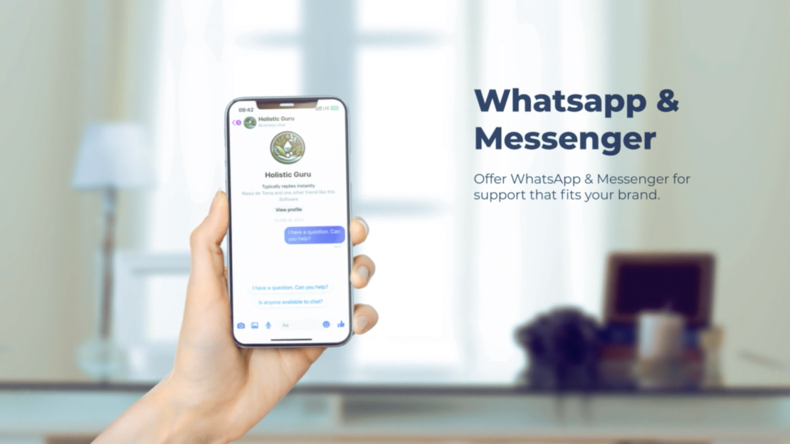 Whatsapp & Messenger - Assistente de Vendas IA para Shopify