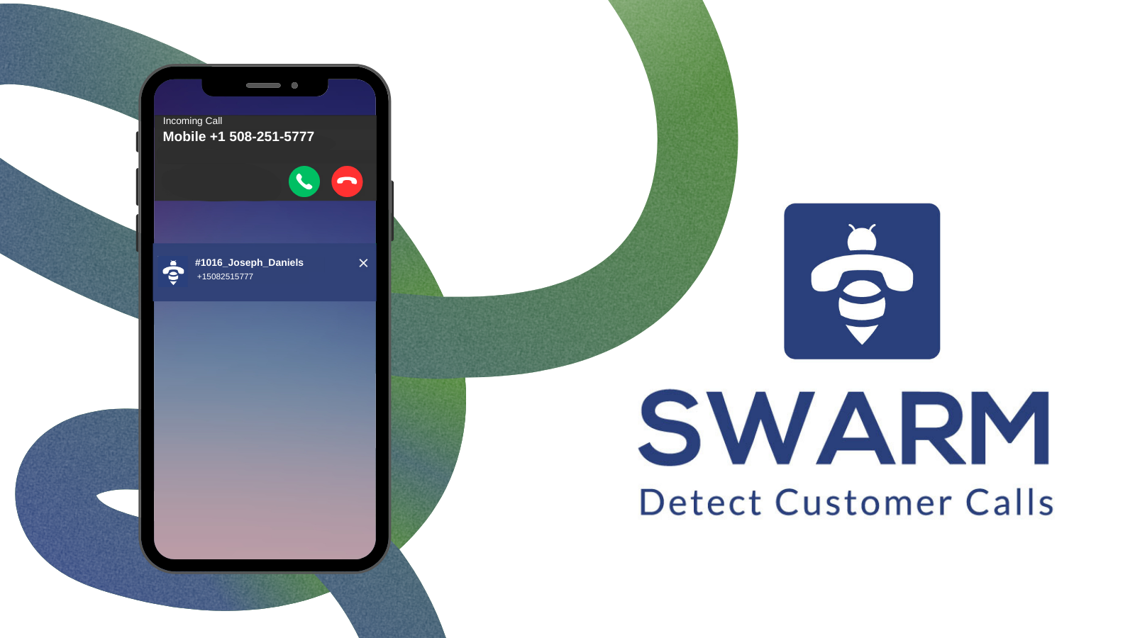Swarm - Erkennt Kundenanrufe