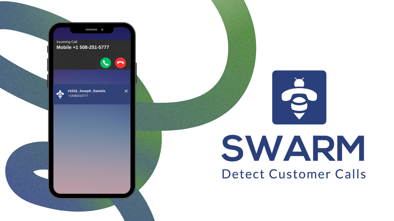 Swarm ‑ Detect Customer Calls Screenshot