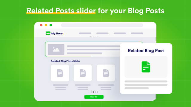 Adicione posts de blog relativos ao post de blog atual