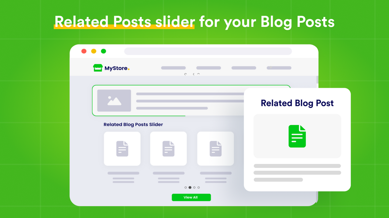 Fügen Sie Blog-Posts hinzu, die zum aktuellen Blog-Post passen