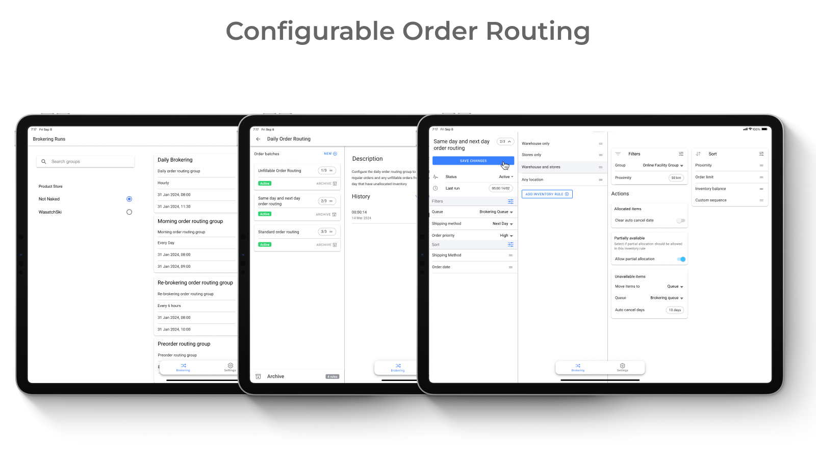 Konfigurerbar Ordre Routing- HotWax OMS