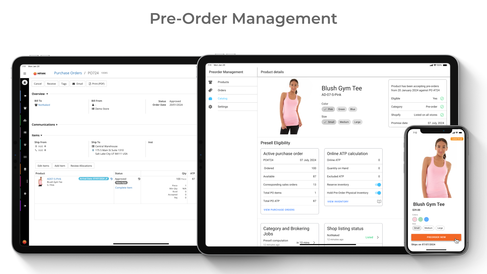 HotWax Order Management System Screenshot