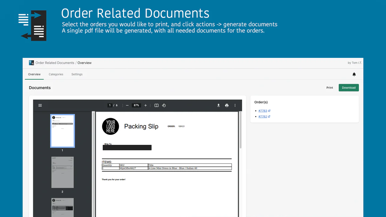 Imprime tus documentos