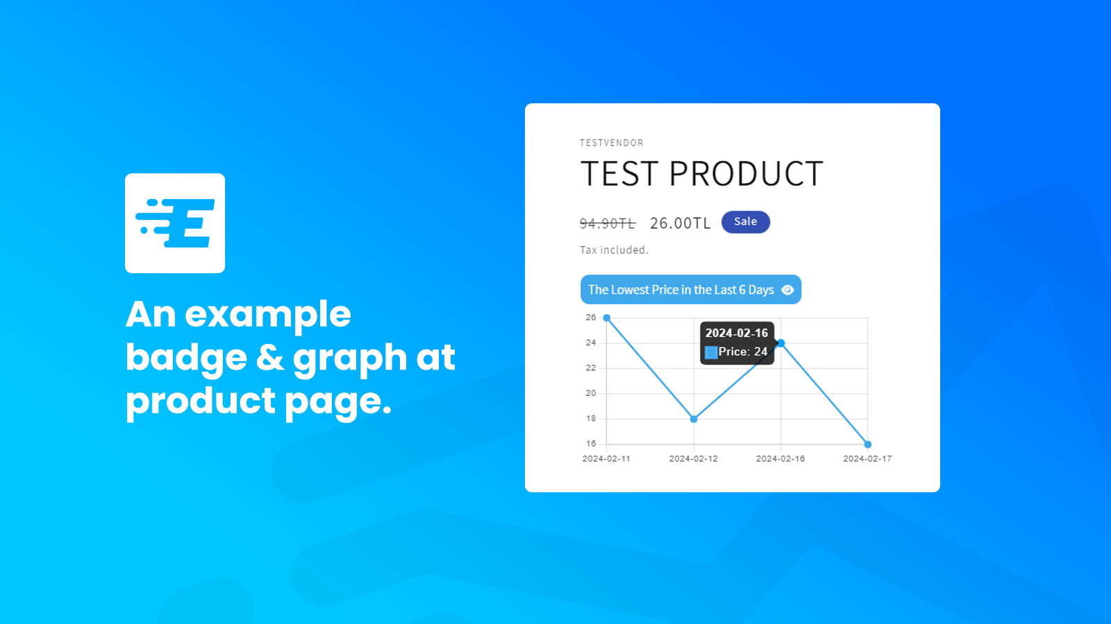 Entafix: Product Price History Screenshot