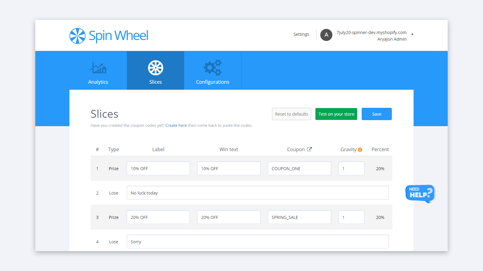 Wheelify: Discount Spin Wheel - Spin to win Bulk discount coupons